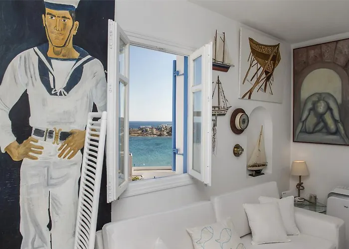Aiolos With Private Veranda And Amazing Sea Views, Paros Σπίτι διακοπών Πίσω Λιβάδι