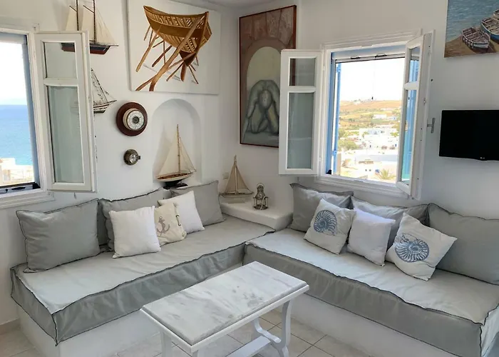 Aiolos With Private Veranda And Amazing Sea Views, Paros Σπίτι διακοπών
