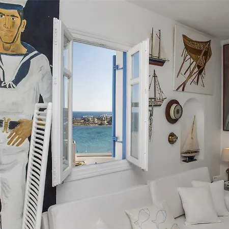 Aiolos With Private Veranda And Amazing Sea Views, Paros Nyaraló Píszo Livádi