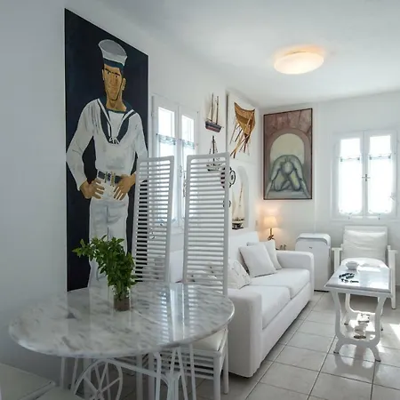 Nyaraló Aiolos With Private Veranda And Amazing Sea Views, Paros *