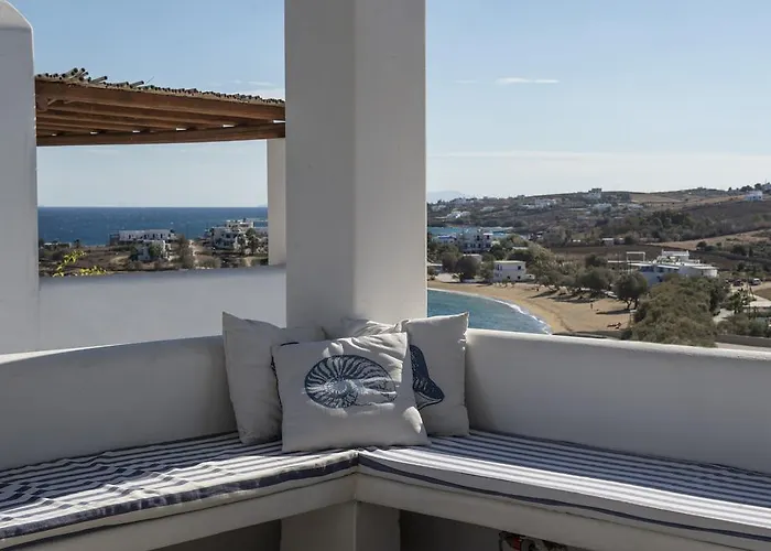 Casa de Férias Aiolos With Private Veranda And Amazing Sea Views, Paros Piso Livadi